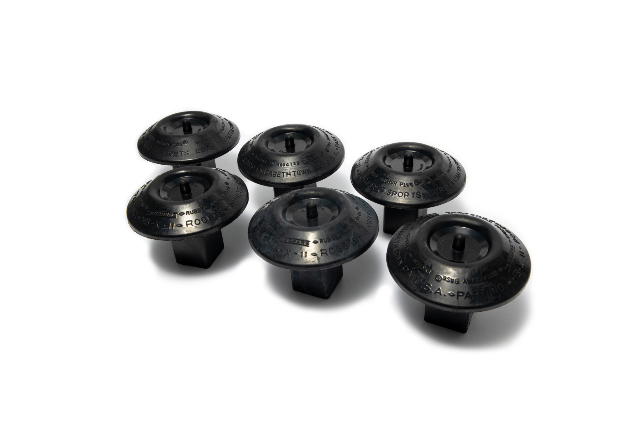 ANCHOR PLUGS SET OF 6 Rogers BreakAway Base