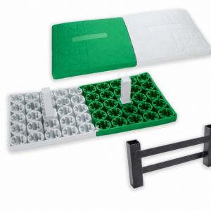 Rogers Low Profile Flexy double first base green