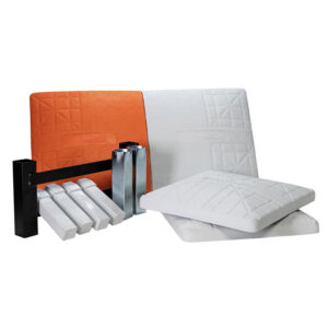Rogers Low-profile Flexy base set with orange double first base